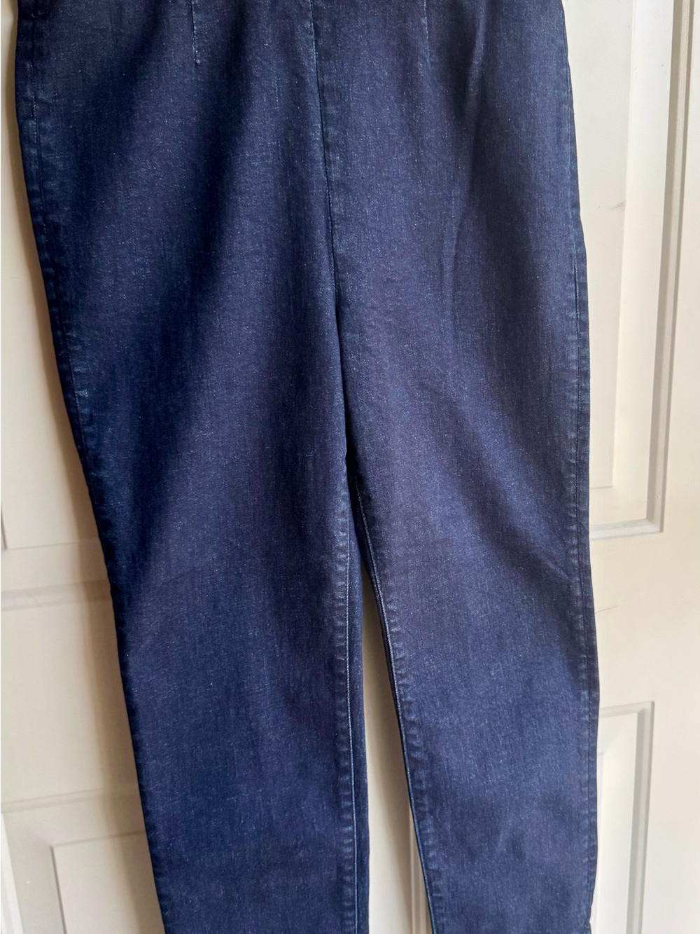 Madewell Women's Slim Crop Jeans in Dark Indigo Denim